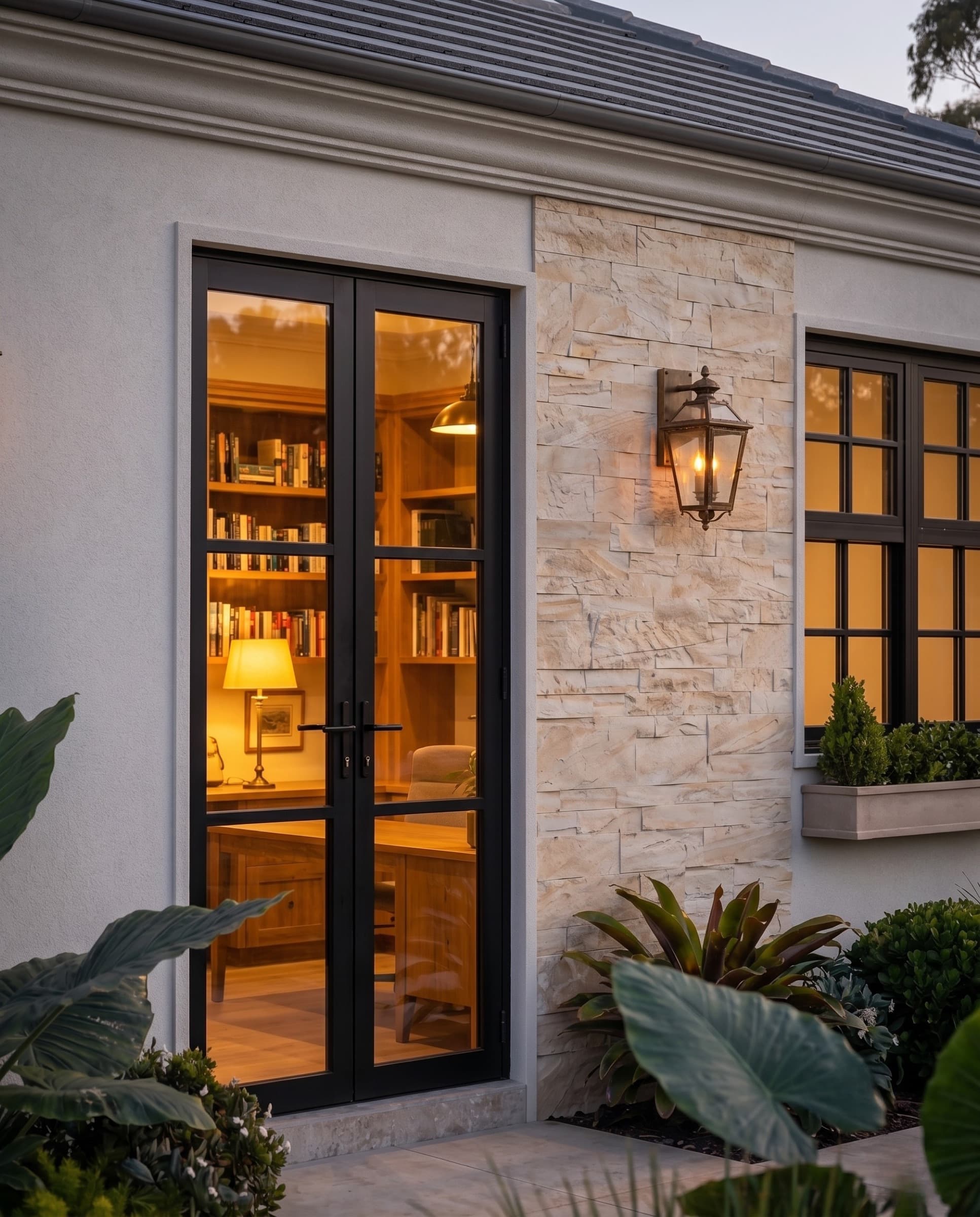 Artist's impression — close detail of an Elementa home's material finish and build quality. Indicative only.